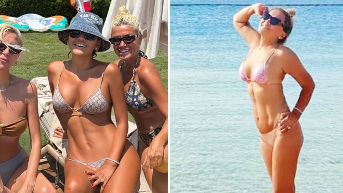 54 yaşındaki Demet Akalın'ın karın kasları sosyal medyayı ikiye böldü
