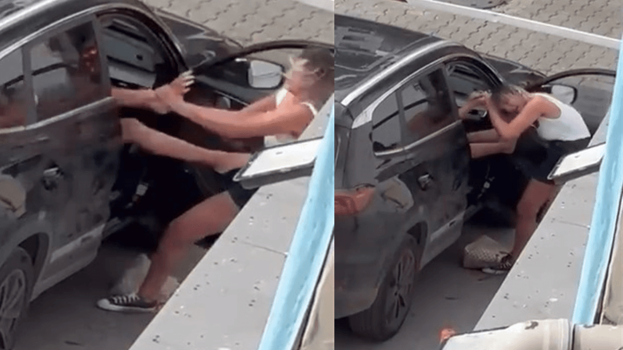 Kadıköy'de iki kadın arasındaki kavga erkeklerin müdahalesiyle son bulamadı