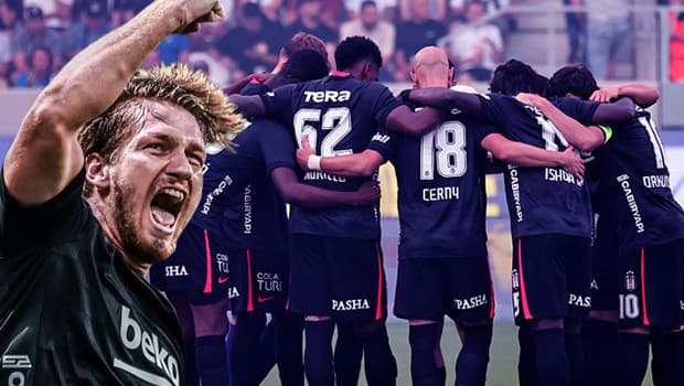Beşiktaş'tan Avrupa'da tarihi başarı: Çekya deplasmanında 100. galibiyet!