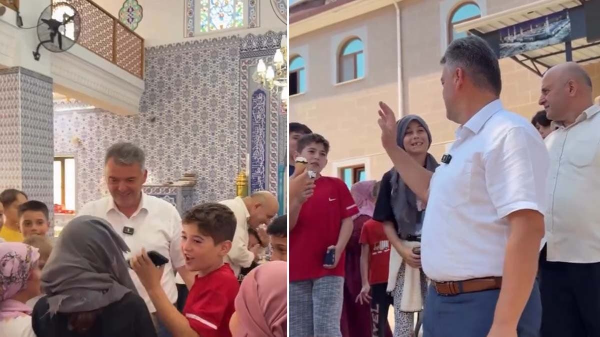 Kur'an kursunda öğrencilerden siyasi gündeme damga vuran talep