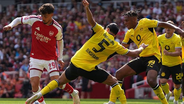 Emirates Cup'ta Dortmund sahnede: Arsenal'a 3-2'lik şok
