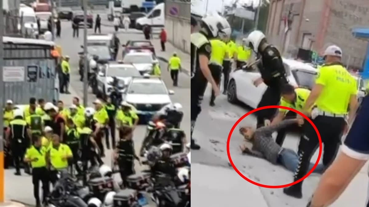İstanbul'da polise bıçaklı saldırı: Şüpheli kısa sürede etkisiz hale getirildi