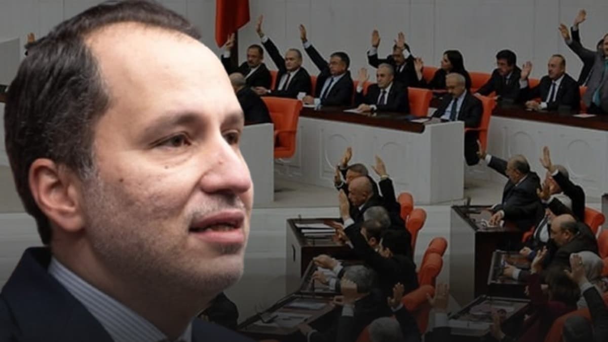 Oylamaya saatler kala Fatih Erbakan fikrini değiştirdi