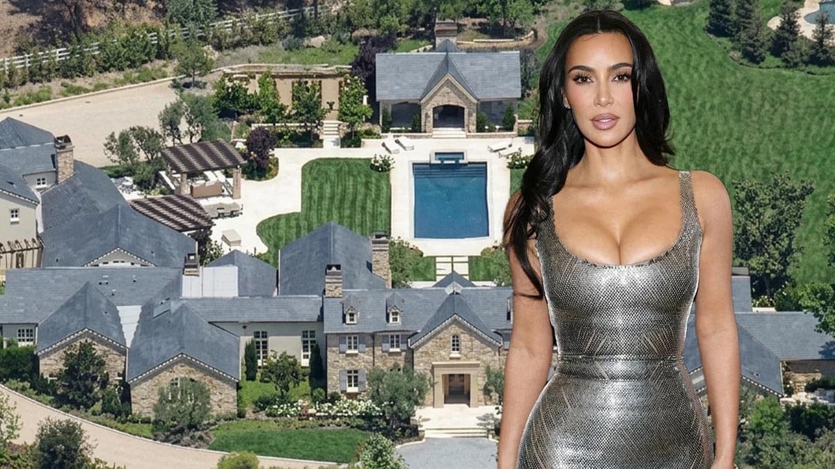 Ünlü yıldız Kim Kardashian'ın 60 milyon dolarlık malikanesine gece yarısı hırsız şoku