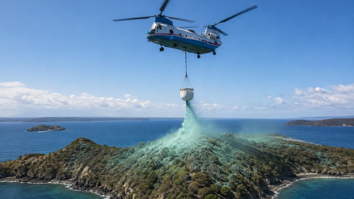 Adada 550 Ton Zehir Uygulaması: Helikopterlerle İlaçlama Yapılacak