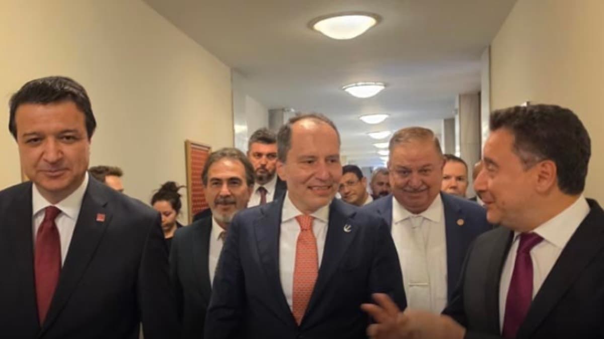 Üç lider aynı karede: Yeni ittifak mı kuruluyor?