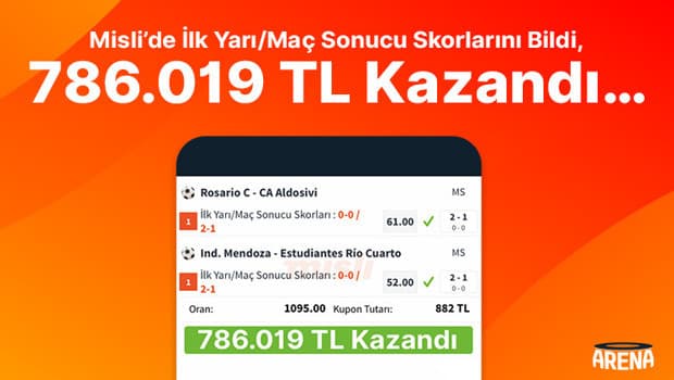 Misli Üyesi Arjantin Ligi'ndeki 2 Karşılaşmanın Skorlarını Bildi, 786 Bin TL'lik İkramiyeyi Kaptı