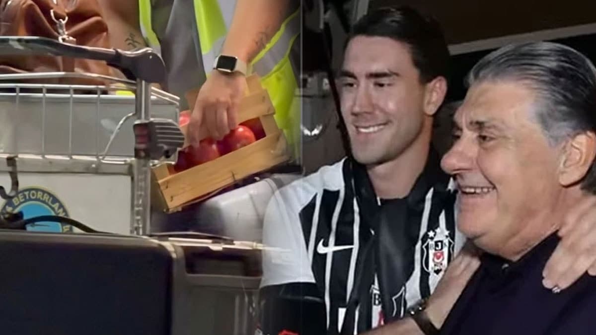 Yıldız golcü İstanbul'a iki kasa domatesle indi: Havalimanındaki görevliler şaşkına döndü