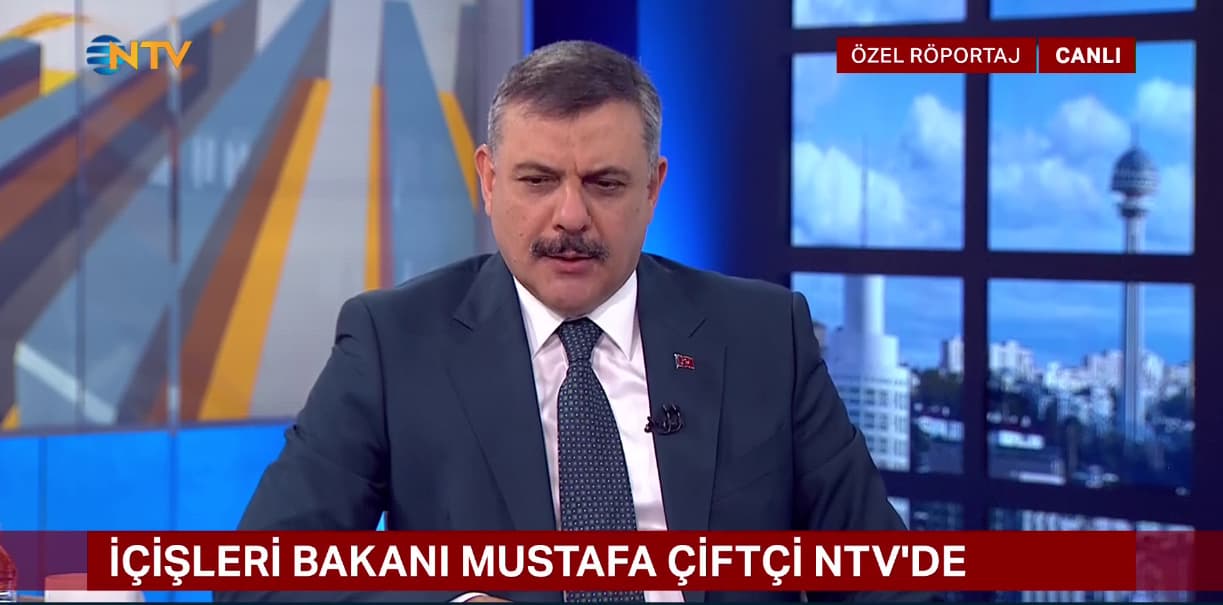 İçişleri Bakanı Çiftçi: Alihan Kuriş örgütünün finansal yapısına darbe vuruldu