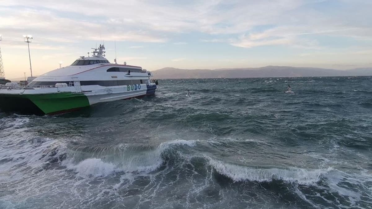Bursa-İstanbul deniz seferleri aksadı: Seferler iptal edildi, yolcular alternatif arayışına girdi