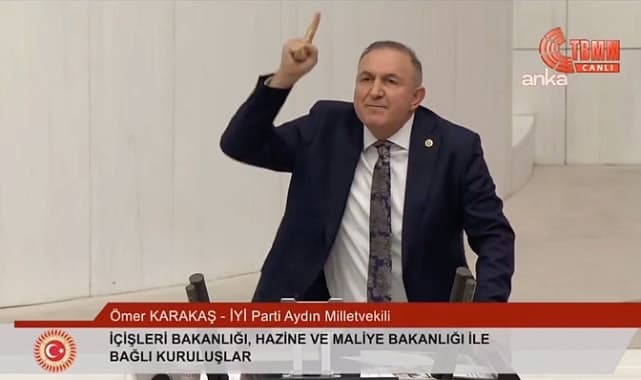 İYİ Parti Aydın Milletvekili Ömer Karakaş partisinden istifa etti