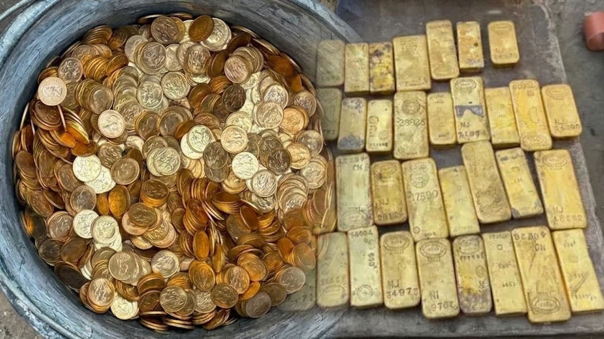 Tadilatta 499 milyon liralık altın küpü bulundu: Bölge halkı altın aramaya çıktı