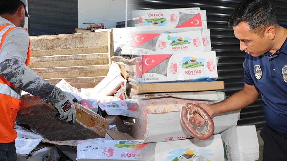 Soğuk hava deposunda skandal: Bozuk gıdalar vatandaşa satılmak üzereydi