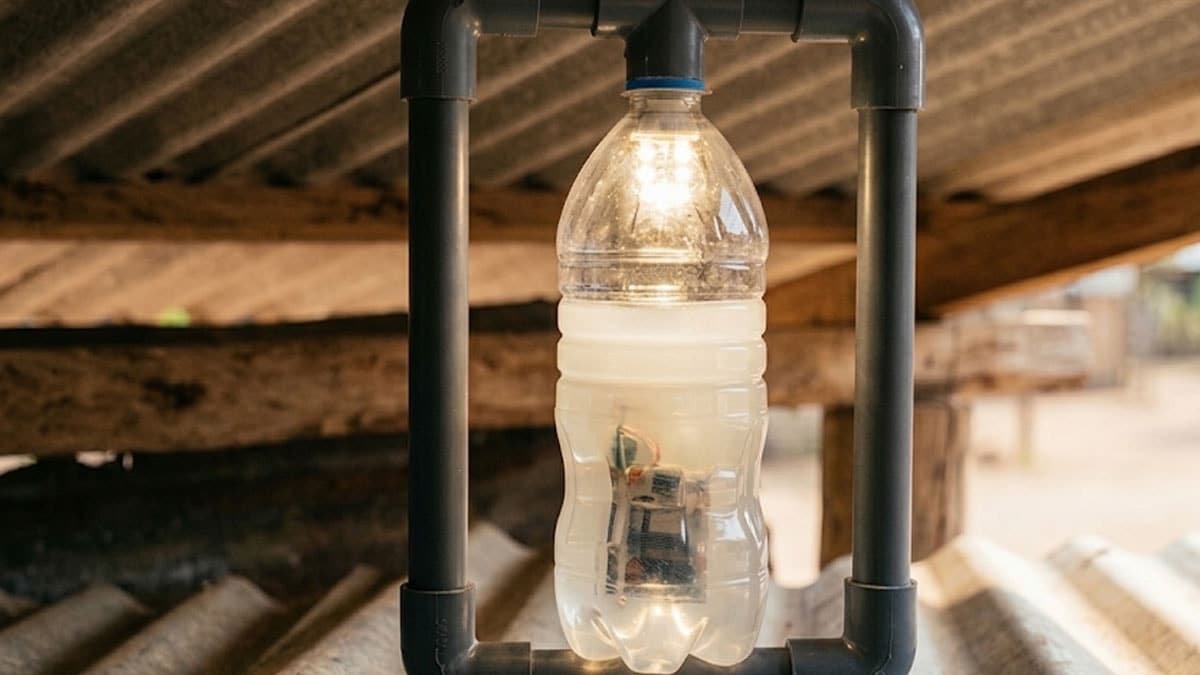 Çatıya Pet Şişe Koyarak Enerji Tasarrufu Sağlıyorlar: 30 Ülke Aynı Yöntemi Kullanıyor