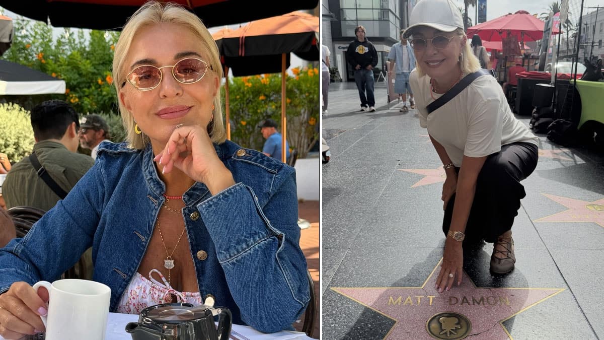 Gülenay Kalkan, Hollywood'un prestijli yıldızlar yolunda unutulmaz bir tur gerçekleştirdi