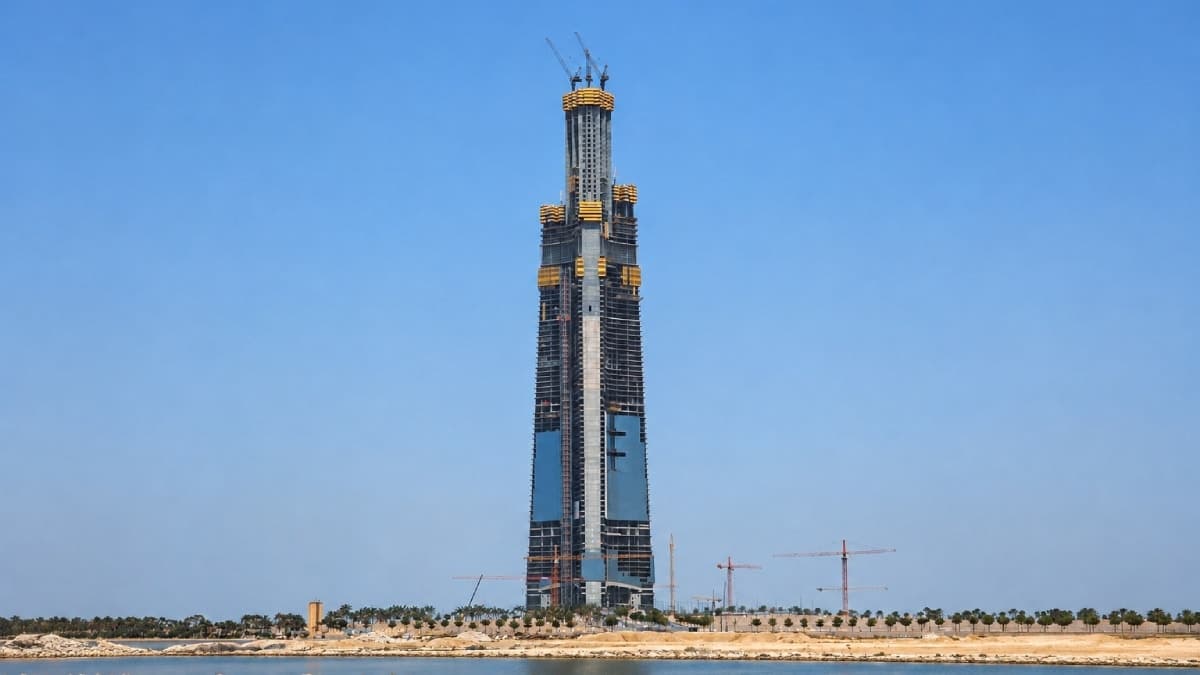 Burj Khalifa'nın Tahtını Sarsacak: 1 Kilometre Uzunluğundaki Dev Projede 430 Metre Aşıldı