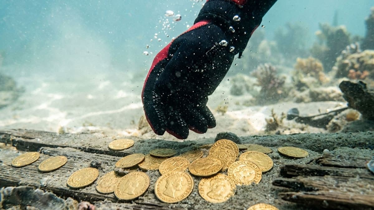 Denizlerden 143 milyon dolarlık altın hazinesi çıkarıldı