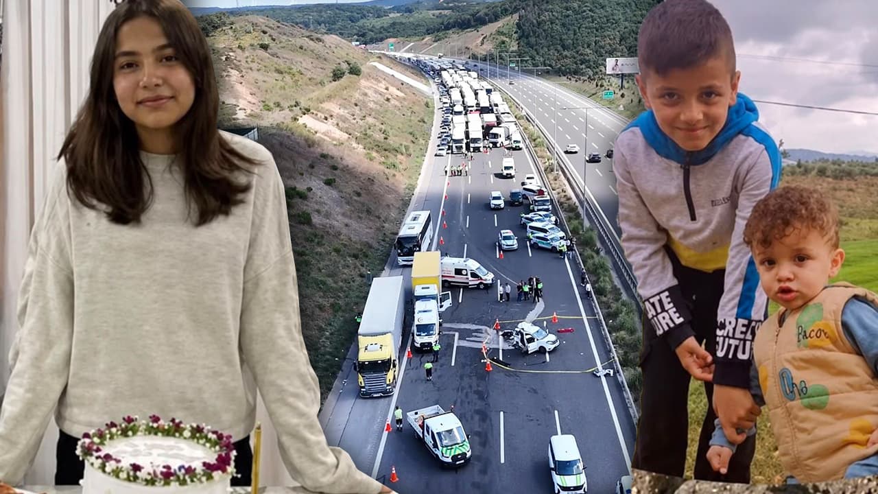 Kuzey Marmara'da acı kaza: 3 kardeş yan yana defnedildi, anne ve baba yoğun bakımda