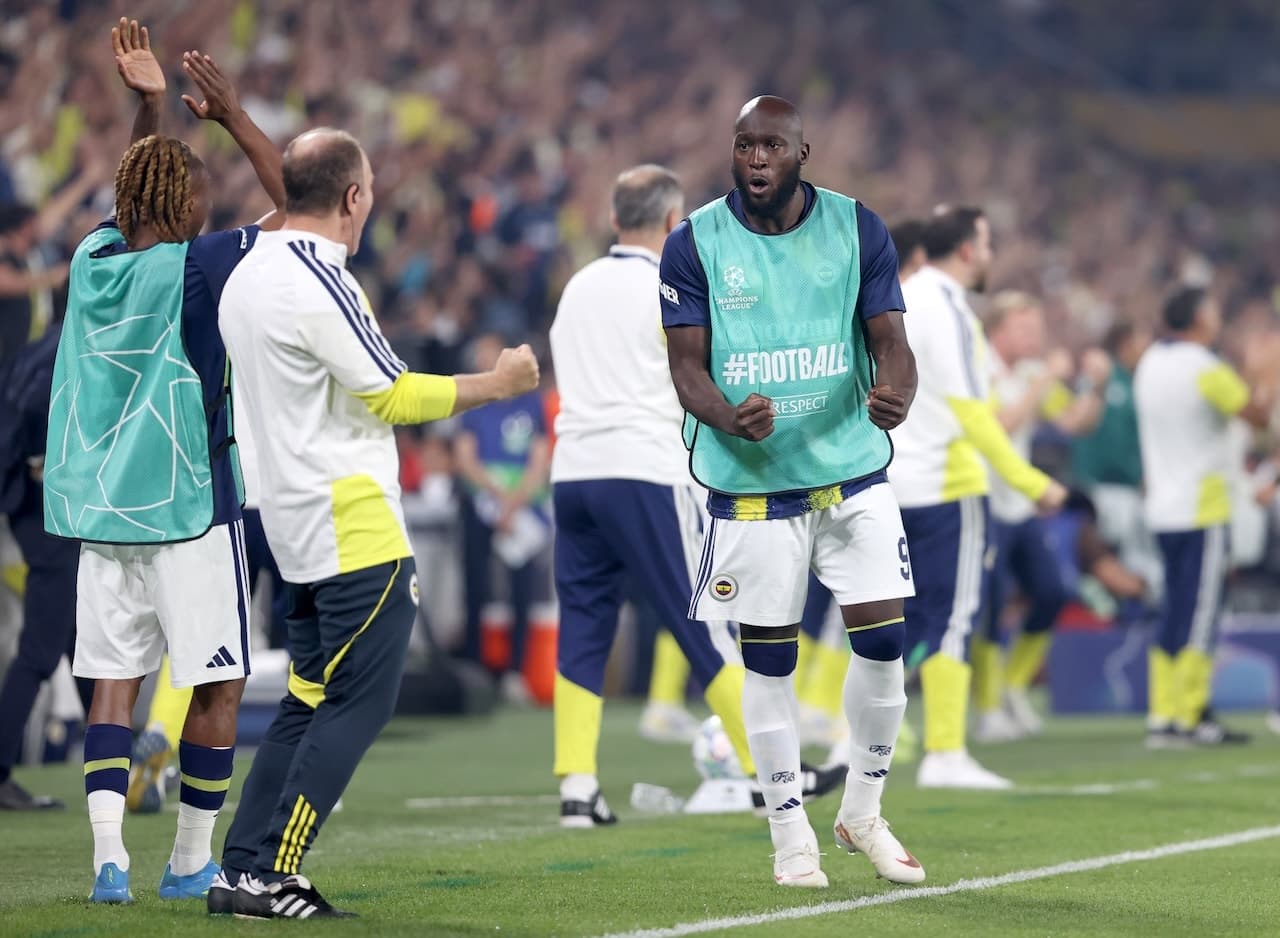 Romelu Lukaku, Fenerbahçe formasıyla ilk kez sahne aldı