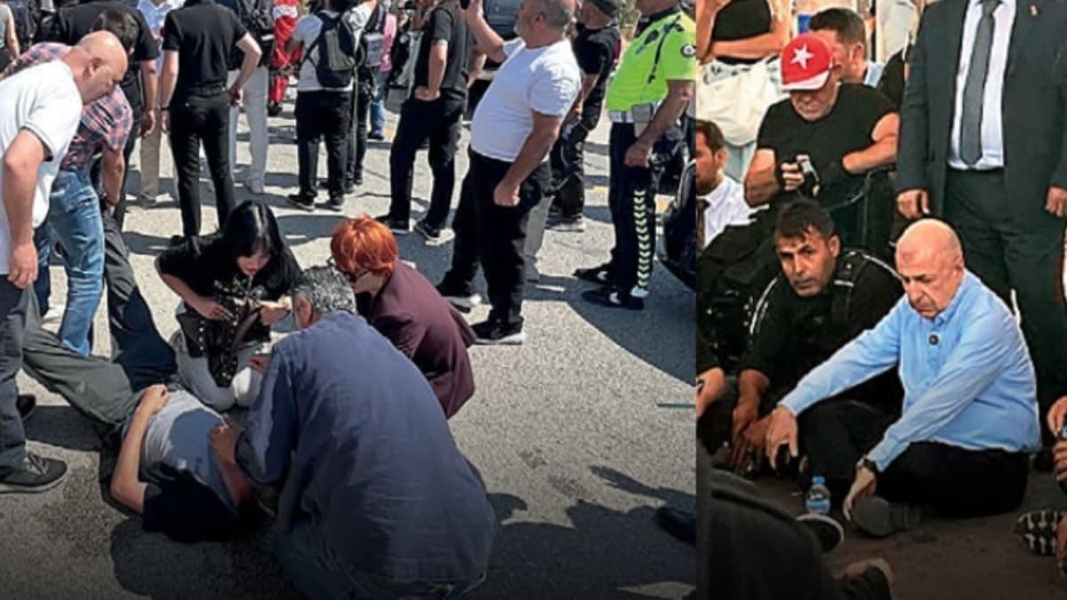 Başkent'te skandal: Gaziler yerlerde sürüklendi
