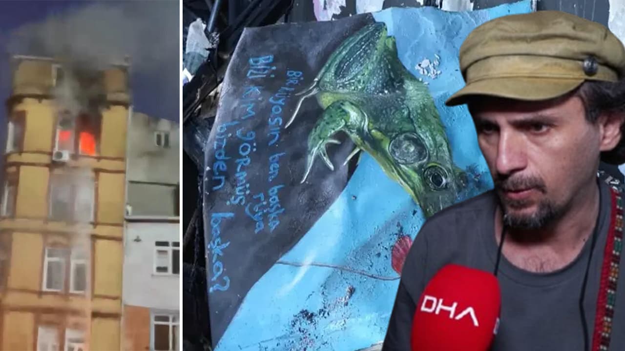 Maçta atılan havai fişek ressamın 20 yıllık emeğini kül etti: 4 şüpheli adliyeye sevk edildi