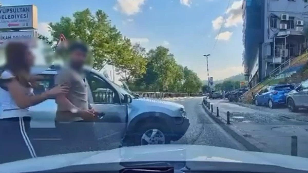 Trafikte tehdit savuran sürücüye ağır ceza