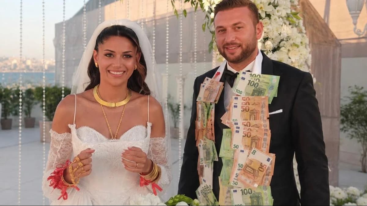 İki ülkenin aradığı çift, gözlerden uzakta milyonluk düğünle evlendi