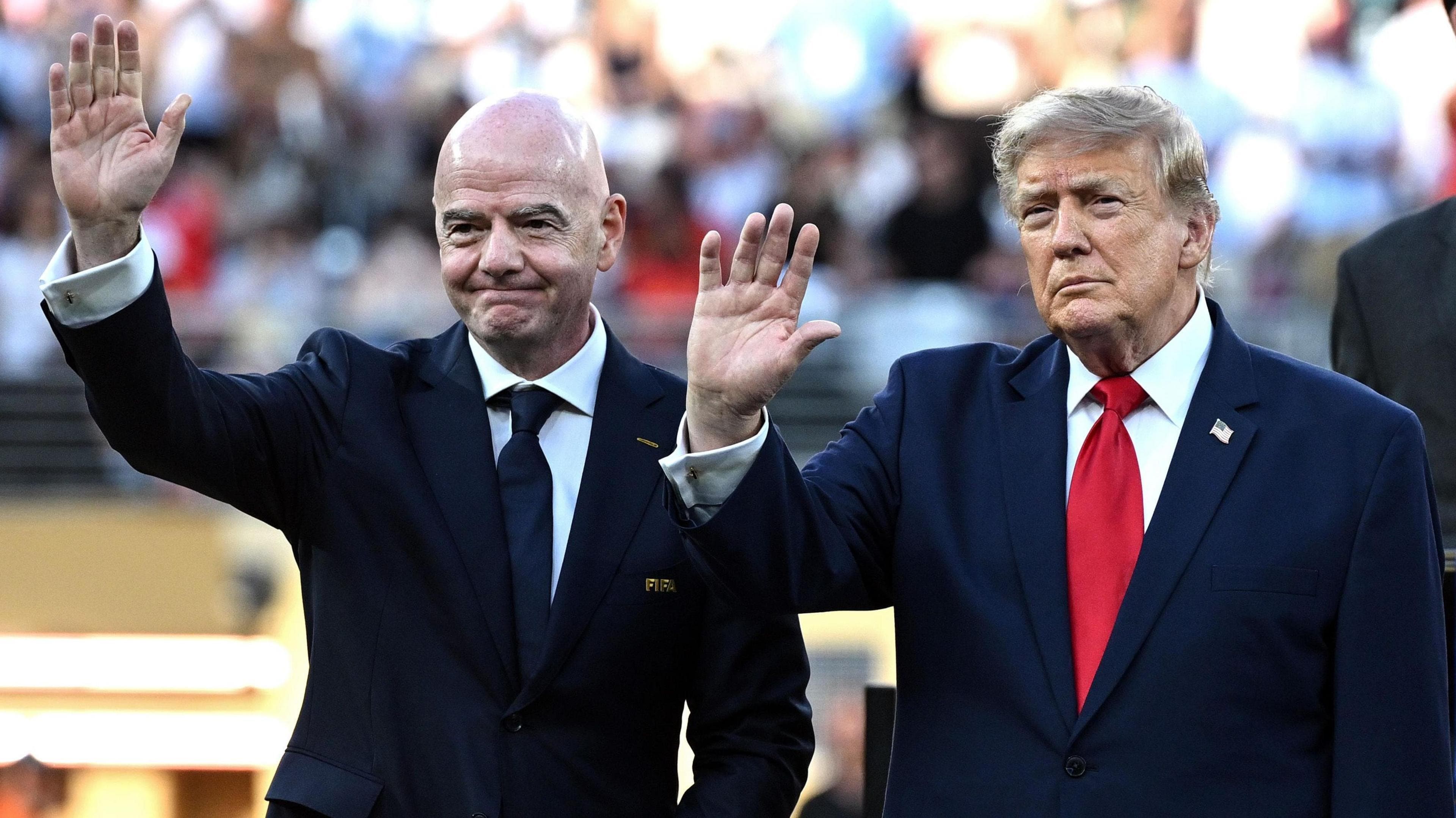 Trump'tan Infantino açıklaması: Korkunç bir hata olur