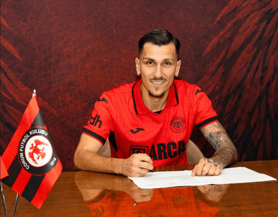 Çorum FK, Yunan yıldızı kadrosuna kattı