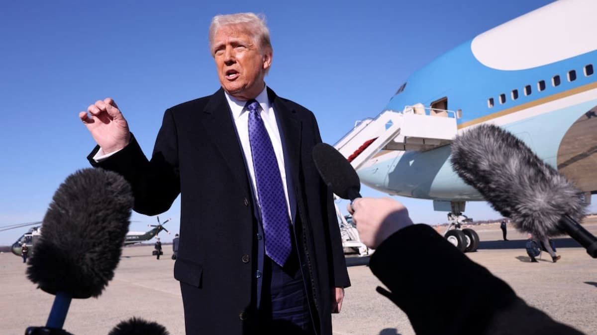 Trump, Esenboğa'da sabotaj korkusuyla yemek konteynırında gizlendi