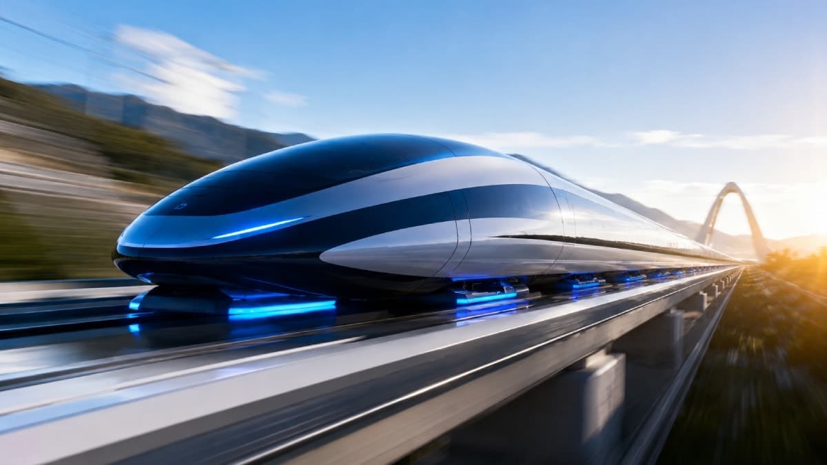 Çin'in yeni nesil hızlı treni tarih yazdı: 5,3 saniyede 800 kilometre hıza ulaştı