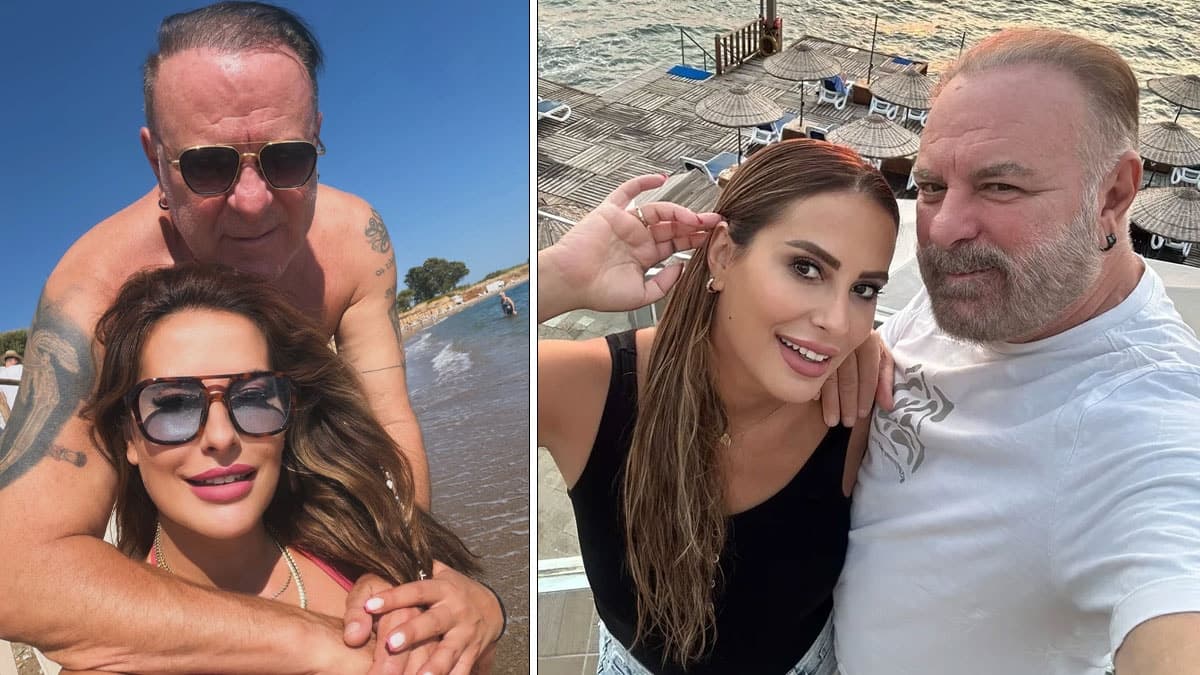 Yaş Farkıyla Gündem Olan Çift Yunanistan'da Aşk Tatilinde