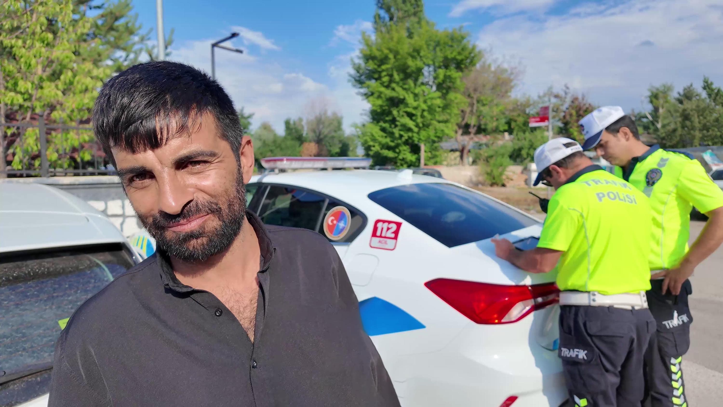 Düğün konvoyunda havalı korna çalan kamyon sürücüsüne 5 bin 719 TL ceza