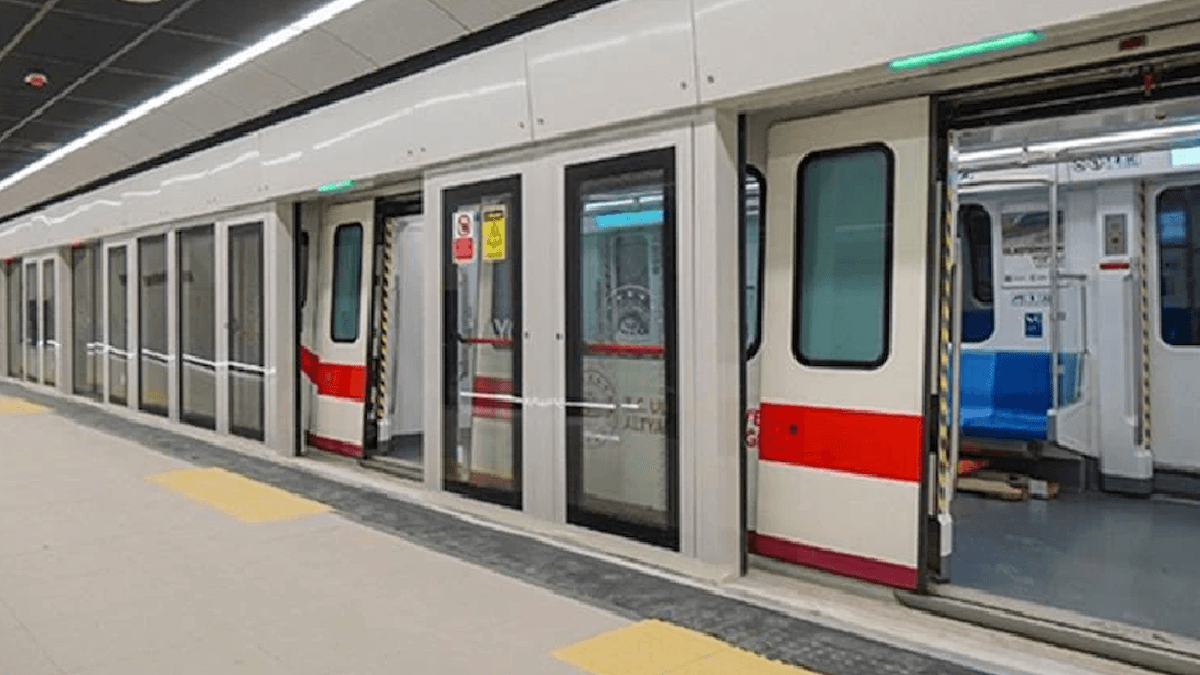 Uzun süredir beklenen metro hattında açılış için geri sayım başladı