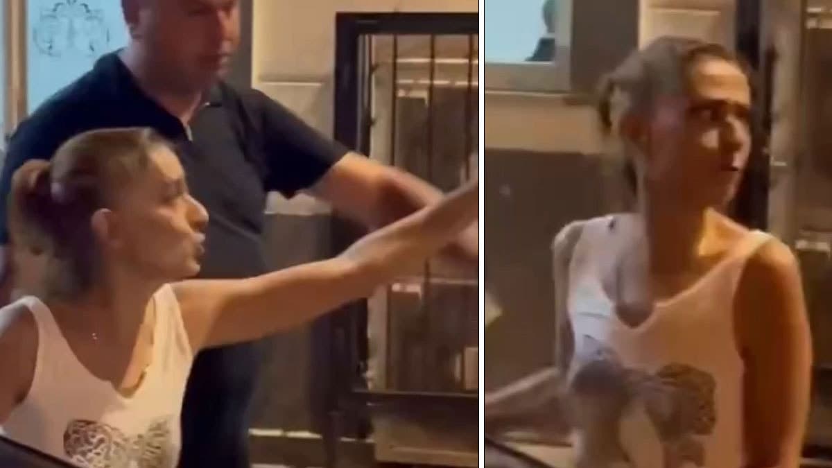 Yıldız Tilbe'den güvenlik görevlisine sert sözler: 'Bir çakarım, gidersin'