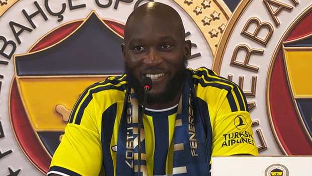 Lukaku Fenerbahçe'yi rahatlattı: 'Sakatlık yok, tam hazırım'
