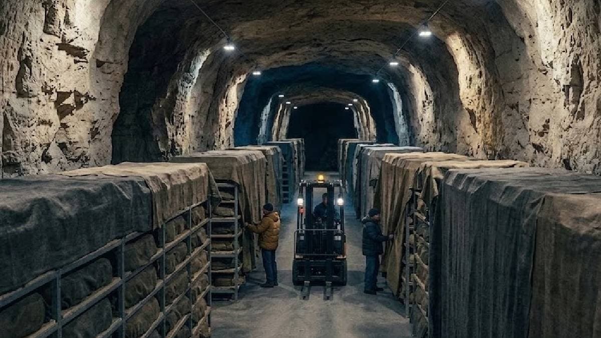 Üreticiler binlerce ton ürünü yer altında depoluyor