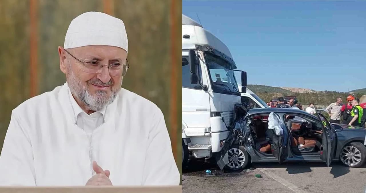 Nakşibendi tarikatının tanınmış ismi feci kazada hayatını kaybetti
