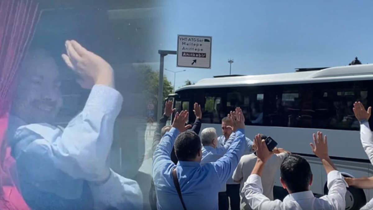 Süleymancılar liderinin tutuklanmasının ardından müridlerinden sevgi gösterisi