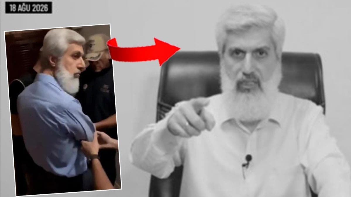 Alparslan Kuytul'un çocukları, babalarının gözaltına alınmadan hemen önce çektiği videoyu kamuoyuyla paylaştı